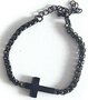 Black-cross-bracelet