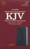 KJV large print compact bible charcoal leatherlook_