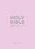 NIV compact bible pink leatherlook_