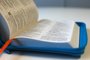 NIV compact bible zip blue leatherlook_