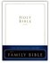 NIV family bible white hardcover_