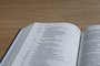 NIV lp single column ref. bible blue hardcover_