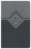 NIV premium gift bible black/  gray leatherlook_