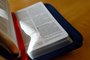 NIV tiny bible zip blue leatherlook_