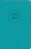 NIV value thinline bible turquoise leatherlook_