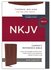 NKJV compact reference bible brown leatherlook_