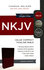 NKJV compact thinline bible burgundy leatherlook_