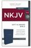 NKJV gift & award bible blue leatherlook_