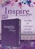 NLT inspire praise bible purple leatherlook_