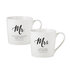 Mug set cafe Mr & Mrs_