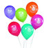 Luftballons (12) smile Jesus loves you_