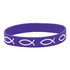 Bracelet fish purple silicon_