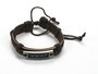 Bracelet WWJD leather brown_