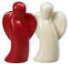 Figurine angel 10cm red_