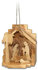 Boomhanger kribbe 7x8cm olijfhout_