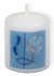 Christening candle dove 6cm blue_