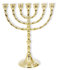 Menorah 29,5cm goudkleur_