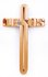 Kruis blank hout Jezus 25cm_