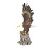 Figurine Eagle on stone 15,24cm_