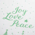 Christmas ball Joy Love Peace_