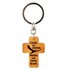 Keyring cross wooden Gott ist meine Starke_