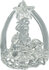 Nativity glass hangdeco (set of 6)_