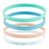 Bracelet silicone God is faithful( (4)_