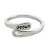 Display  adjustable bangle ring (24)  Jesus- Faith - Blessed_