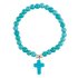 Bracelet beads blue_