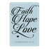 Zaklamp led Faith hope love_