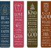 Magnetische boekenleggers (4) Be kind and compassionate _