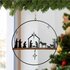 Kersttafereel in ring _