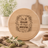 Cutting board Birch Zie, Ik maak alle dingen nieuw_