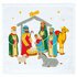 Handdoekje kerst in stervorm_