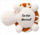 Sleutelhanger schildpad Du bist wertvoll_